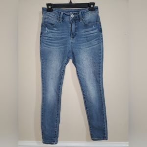 Time & Tru Blue Jeans High Waisted Size 8